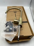 Ispring GA1 Series Drinking Water Filter Faucet Brushed Brass Single Handle. Fixed Price $30.09.