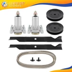 46" Deck Rebuild Kit Spindles Pulleys For Craftsman Husqvarna Poulan Lawn Mower. Fixed Price $77.52.
