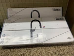 Kohler Canada Single-handle Pull-down Sprayer Kitchen Faucet Matte Black. Fixed Price $499.88.