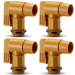 4 Pcs Polyethylene Drum Spigot With Epdm Gasket 2" Male Barrel Faucet Polyeth.... Fixed Price $68.58.