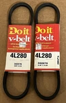 Do It 4L280 V Belt 1/2'' X 28'' ( Lot Of ) 13MM 710MM New Old Stock. Fixed Price $17.99.