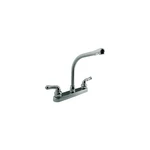 Dura DF-PK210C-SN Classical Hi-rise Kitchen Faucet, Satin Nickel. Fixed Price $63.17.