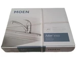 Moen Adler Chrome One-handle Kitchen Faucet Model #: 87603. Fixed Price $74.99.