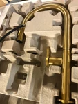 Kohler 28268-2MB Components Pull-down Kitchen Faucet, Brushed Moderne Brass. Fixed Price $489.99.