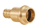 25 Pcs Efield 1/2"PRESS Pex Crimp Coupling Brass Fittings, Lead Free. Fixed Price $55.55.