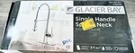 Glacier Bay Kitchen Faucet Chrome Single-handle Spring Neck, Pull Down Sprayer. Fixed Price $44.79.