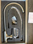 Comllen Faucet/single Handle Commercial Grade Kitchen Brushed Nickel. Fixed Price $19.00.