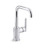 Kohler K-7509-CP Purist Single-handle Bar Sink Faucet, Polished Chrome. Fixed Price $299.00.