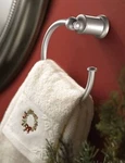 Moen Wynford YB5286BN 6" Single Post Towel Ring - Brushed Nickel. Fixed Price $22.00.