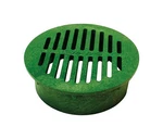 Nds 6 In. Green Round Polyethylene Drain Grate. Fixed Price $12.33.