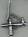 Kohler Toobi Single Handle Deck Mounted Clawfoot Tub Faucet K-8973-7-CH. Fixed Price $155.40.