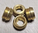 4 Lot Of Brass Faucet Seats For "price Pfister" 21/32" X 18. Free Shipping. Fixed Price $11.50.