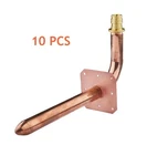 Efield 10 Pcs 1/2" Pex-a Expansion Copper Stub Out Elbow Wall FLANGE-8 Inch. Fixed Price $59.49.