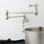 Signature Hardware 329631 Vivan Double Handle Wall Mounted Pot Filler. Fixed Price $298.99.