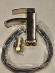 Single Handle Bathroom Faucet Washbasin Hot Cold Mixer Water Tap. Fixed Price $45.00.
