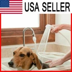 Hair Pet Dog Shower Spray Hose Bath Tub Sink Faucet Washing Attachment Indoor. Fixed Price $10.49.