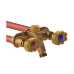 Woodford Hot Cold Sillcock Indoor 1/2" Pex 10"L Freezeless Anti-rupture Brass. Fixed Price $140.17.