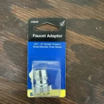 Brasscraft SF0043X Faucet Adapter Female Snap Fitting New. Fixed Price $5.80.