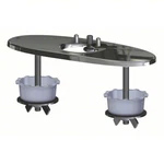 New Chicago Faucets EQ-A12-KJKCP 4" Cover Plate For Series. Fixed Price $30.00.
