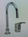 Zurn Z824B0-XL Gooseneck Kitchen Faucet, 4" To 7" Mount, Hole Commercial. Fixed Price $69.00.
