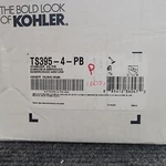 Parts Only Kohler Devonshire Tub And Shower Trim Package Brass K-TS395-4-PB. Fixed Price $96.89.