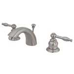 Kingston Brass KB958KL Mini-widespread Bathroom Faucet, Brushed Nickel. Fixed Price $211.43.