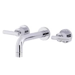 Kingston Brass KS8121CML Manhattan 2-HANDLE In. Wall Mount Bathroom Faucet,.... Fixed Price $108.84.
