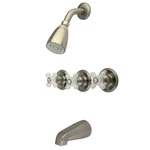Kingston Brass KB23.PX Victorian Tub And Shower Trim Package - Nickel. Fixed Price $162.47.