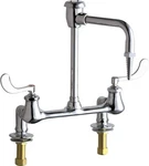 Clearance 947-317CP Chicago Laboratory Sink Faucet With Wrist Blade Handles. Fixed Price $343.14.