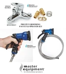 Pet Grooming Faucet&stainless Steel Sprayer Hose&valve Nozzle Bath Tub Blu. Fixed Price $199.99.