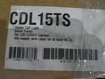 Robern CDL15TS 3 Globe Vanity Light Silver Finish. Fixed Price $46.35.