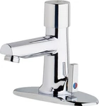 New Chicago Faucets 3502-4E2805ABCP Chrome Plated Deck-mounted Bathroom. Fixed Price $209.99.