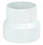 Deflecto Duct Increaser And Reducer Plastic Inline Adapter 3IN White IRB43. Fixed Price $8.99.