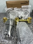 Parts Kingston Brass KB238PX Tub And Shower 5-INCH Spout Reach, Brushed Nickel. Fixed Price $44.10.