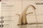Kohler Mistos Lavatory Faucet, Double Handle, Brushed Nickel - Brand New. Fixed Price $110.00.