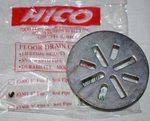 10X Hico # 3301 4" Cover Fits 3" Soil Pipe Floor Drain Stainless Steel. Fixed Price $49.99.