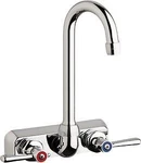 Chicago Faucets CW4WGN1AE35369AB 3-1/2" Gooseneck Spout Wall Mou. Fixed Price $281.70.