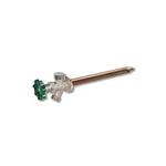 Prier 1/2 In Crimp Pex Anti-siphon Brass Freezeless Wall Hydrant C-144X10. Fixed Price $58.95.