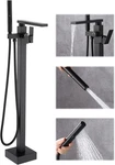 HDFB002 Faucets Matte Black Free Standing Tub Floor Mount Bathroom Fi. Fixed Price $101.99.