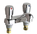 Chicago Faucets Low Arc Bathroom 802-V665ABCP, 802, Centerset, Brass. Fixed Price $149.00.