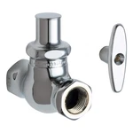 Chicago Faucets 45-LKABCP Water Supply STOP,BRASS,MULTI-TURN,1/2" 26Y284. Fixed Price $109.61.