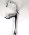 Ts Brass B-1225 Glass & Pitcher Filler Faucet, Push Back, 6" Swing Nozzle. Fixed Price $130.00.