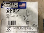 Chicago Faucet 894-317CP Cc Wrist Blade Lav. Fixed Price $129.00.