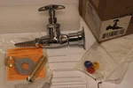Chicago Faucets 986-937CHAGVCP Straight Needle Valve With Cross Handle. Fixed Price $97.49.