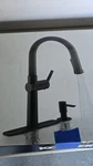 Kohler Rune Pull-down Kitchen Sink Faucet R22153-SD-BLS Black Finish. Fixed Price $239.00.