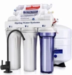 Ispring RCC7AK-BLK 6-STAGE Alkaline Reverse Osmosis System Black Fauce. Fixed Price $199.95.