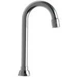 Chicago Faucet GN1AE3JKABCP Gooseneck Spout, Brass. Fixed Price $67.59.
