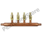 Port 1/2" Pex Manifold With Valves By Sioux Chief 672XV0499 Open. Fixed Price $131.34.