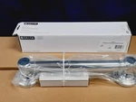 Delta 12" Traditional Decorative Ada Grab Bar, Polished Chrome 41612 *new*. Fixed Price $33.59.