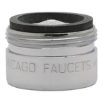 Chicago Faucet Laminar Outlet, 0.5 Gpm, 13/16-27 Male E70JKABCP. Fixed Price $38.15.
